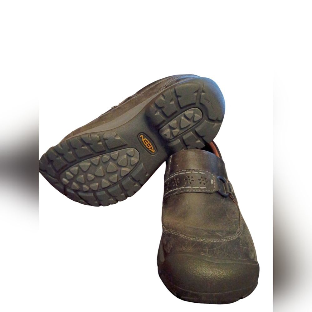 Keen  Kaci leather slip on mule, clogs Size 7.5 Outdoors Camp Hike Trail - Picture 5 of 6